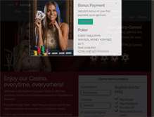 Tablet Screenshot of casino-lounge24.com